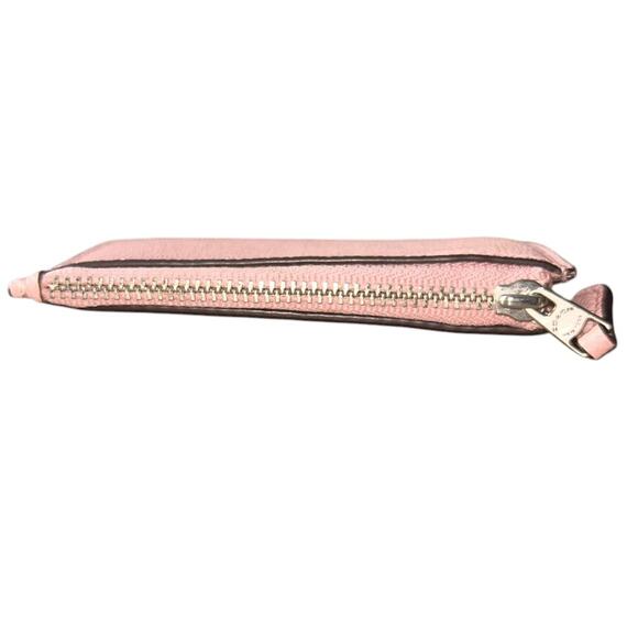Coach Crossgrain Leather Mini Skinny Pink Id Case #F12186 - Picture 3 of 8